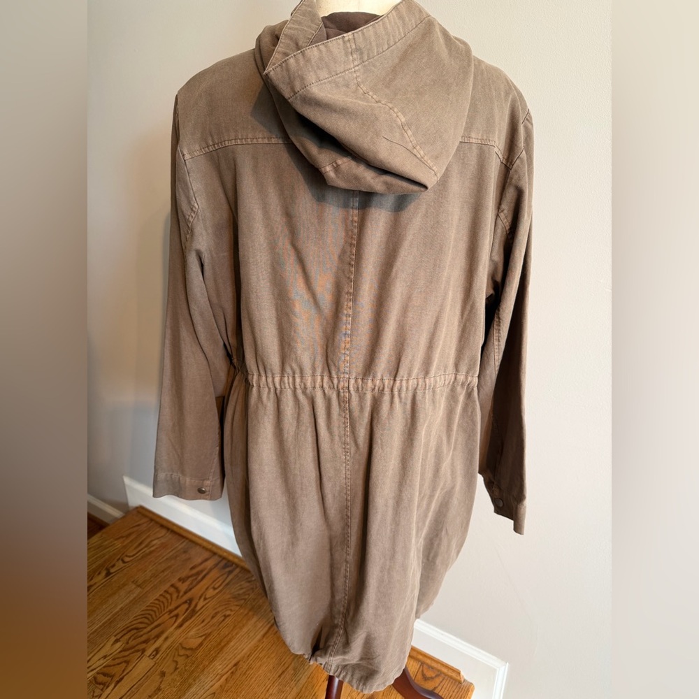 Torrid Dark Taupe Anorak Jacket - Torrid Size 3 (22-24, 3X) - Picture 9 of 14